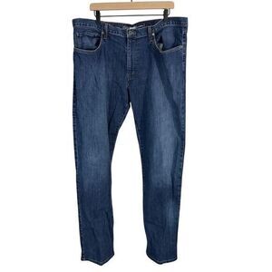 Eddie Bauer Straight Leg Medium Wash Denim Jeans Blue Size 40 x 32‎ Casual Work